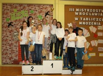Powiększ obraz: III Mistrzostwa Wrocławia w Tabliczce mnożenia